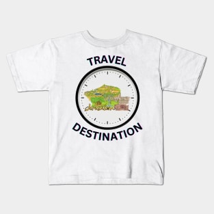 Travel to Jerusalem Kids T-Shirt